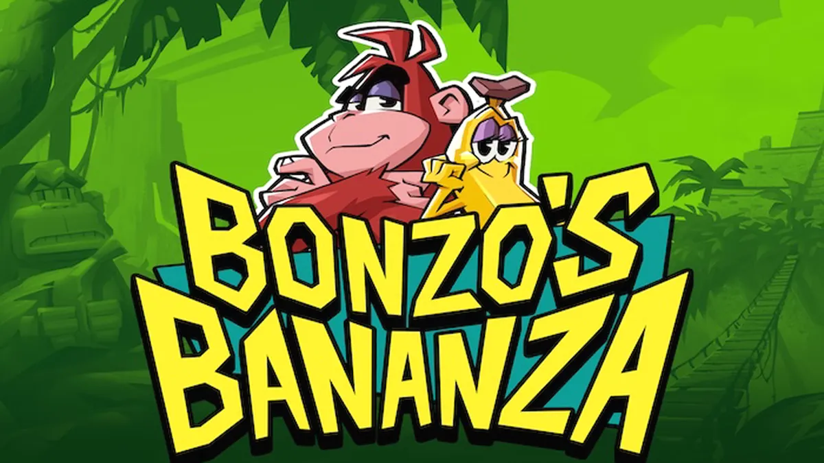Tampilan visual permainan slot Huff N’ Puff CollectR dengan karakter babi dan serigala.