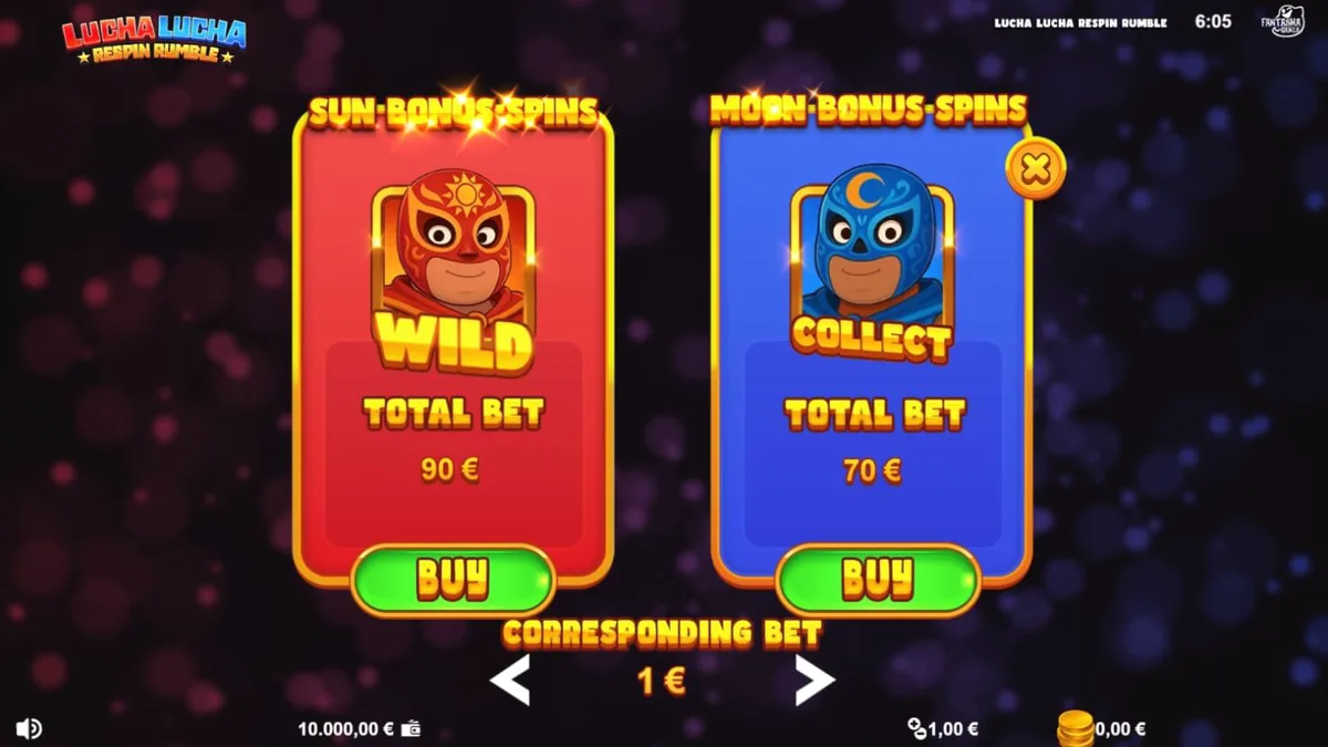 Lucha Lucha Respin Rumble slot dengan tema gulat Meksiko yang meriah